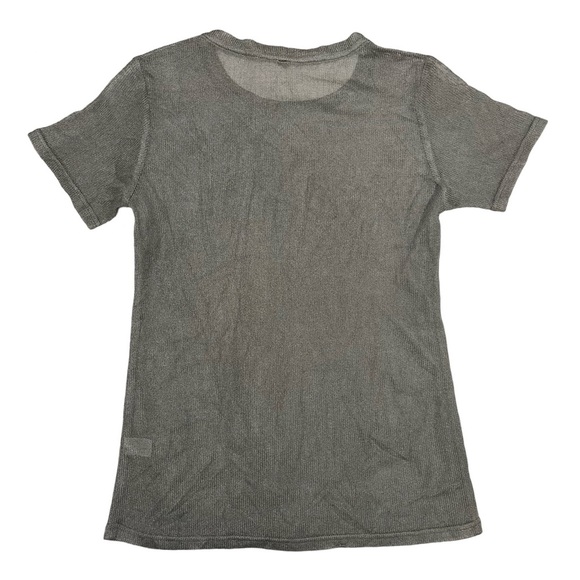 Elizabeth Roberts Metallic Mesh Tee Shirt - Picture 3 of 5